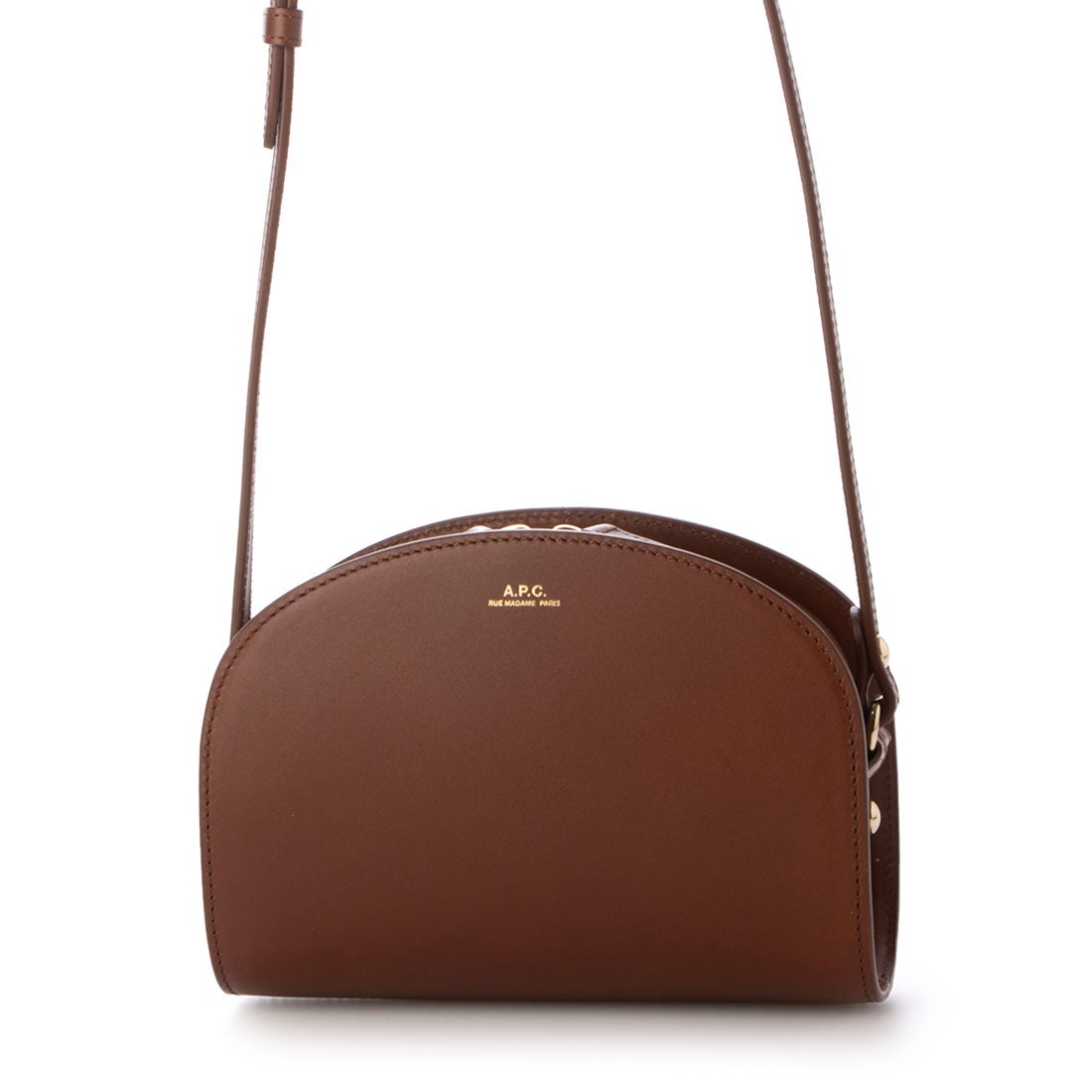 アーペーセー A.P.C. Sac Demi-Lune Mini （Noisette） -アウトレット