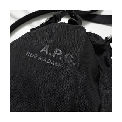 APC A.P.C. クロスボディポーチ PAAGX H67047 BACKSATGE （LZZ/NOIR-ブラック）｜詳細画像