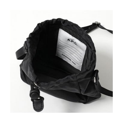 APC A.P.C. クロスボディポーチ PAAGX H67047 BACKSATGE （LZZ/NOIR-ブラック）｜詳細画像