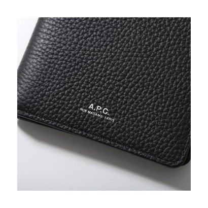 APC A.P.C. 二つ折り財布 portefeuille iondon 2.0 PXCBC H63655 （LZZ/NOIR-ブラック）｜詳細画像