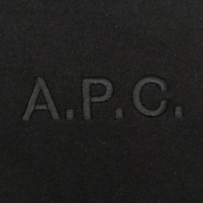 アーペーセー A.P.C. マフラー ブラック メンズ レディース APC M15171 WOAFE LZZ （ブラック）｜詳細画像