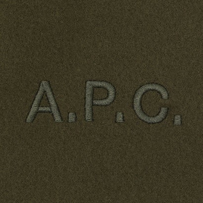アーペーセー A.P.C. マフラー カーキ メンズ レディース ユニセックス APC M15171 WOAFE KAG （PINE GREEN）｜詳細画像