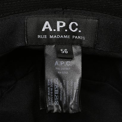 アーペーセー A.P.C. 帽子 バケットハット ブラック メンズ レディース ユニセックス APC M24125 COGYX LZZ （BLACK）｜詳細画像