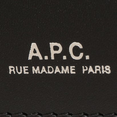 アーペーセー A.P.C. カードケース ブラック メンズ レディース ユニセックス APC H63449 PXAWV LZZ （BLACK）｜詳細画像