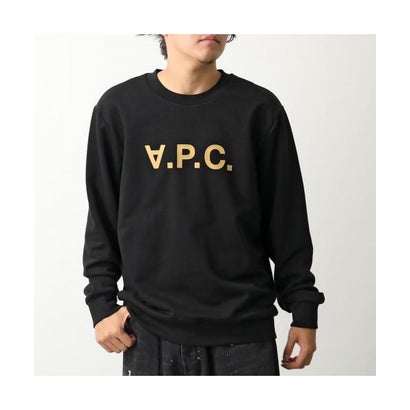 アーペーセー A.P.C. APC A.P.C. トレーナー COHBN M27907 スウェット （LPA/ブラック×アイボリー）｜詳細画像