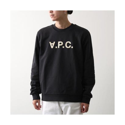アーペーセー A.P.C. APC A.P.C. トレーナー COHBN M27907 スウェット （LPA/ブラック×アイボリー）｜詳細画像