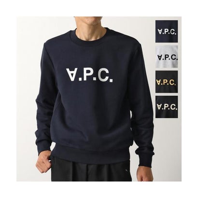アーペーセー A.P.C. APC A.P.C. トレーナー COHBN M27907 スウェット （LPA/ブラック×アイボリー）｜詳細画像