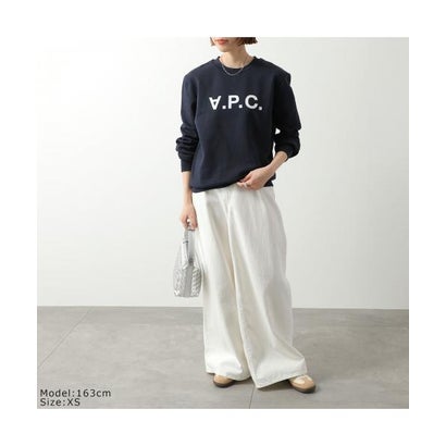 アーペーセー A.P.C. APC A.P.C. トレーナー COHBN M27907 スウェット （LPA/ブラック×アイボリー）｜詳細画像