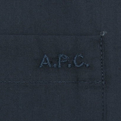 アーペーセー A.P.C. シャツ 長袖シャツ トップス ネイビー メンズ APC COEVD H12509 IAK （ネイビー）｜詳細画像