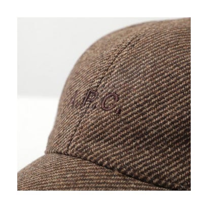 アーペーセー A.P.C. APC A.P.C. キャップ CASQUETTE CHARLIE WOATC M24069 （CAA/MARRON-ブラウン）｜詳細画像