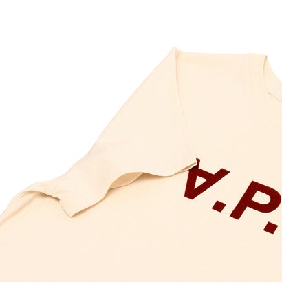 アーペーセー A.P.C. Tシャツ カットソー トップス 半袖カットソー オフホワイト レディース APC F26944 COBQX AAC （OFF WHITE）｜詳細画像