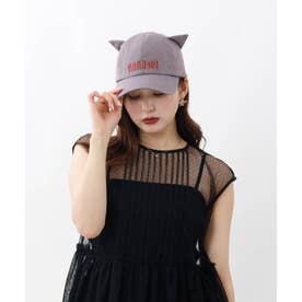 アナスイ ANNA SUI 【 ANNA SUI 】ネコ耳ロゴ刺しゅうキャップ