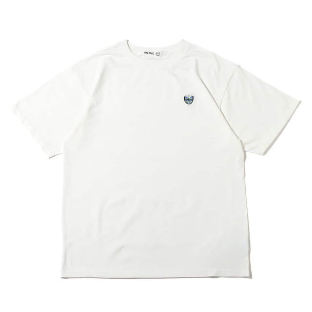 
                    NYC 蝶刺繍ベーシックTシャツ (WHITE) （ホワイト）