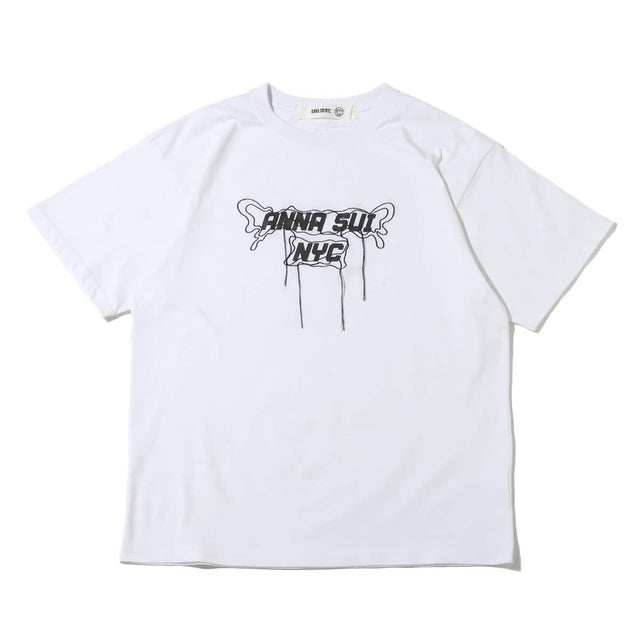 
                    NYC 糸垂らしロゴTシャツ (WHITE) （ホワイト）
