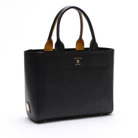 【日本製 MADE IN JAPAN】牛革 シンプル ショーントート BLACK(SHIKKOKU) （BLACK(SHIKKOKU)）