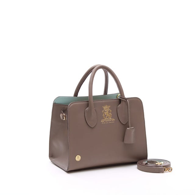 クラシックアニルブリロ/サイドベルトトート25cm(ショルダーストラップ付) ANTIQUE BROWN （ANTIQUE BROWN）