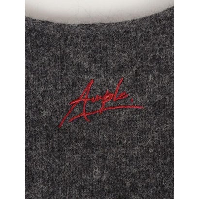 フレアニットベスト （ブラウン）｜詳細画像