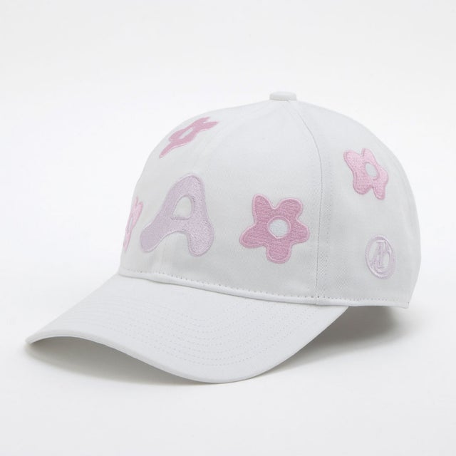 - ”A” FLOWER CAP【AI-LCP09】 （ホワイト）