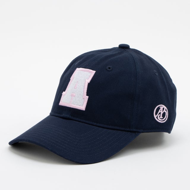 - ”A” COLLEGE CAP【AI-LCP07】 （ネイビー）