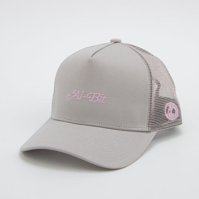 - SCRIPT LOGO MESH CAP【AI-MCP01】 （グレー）