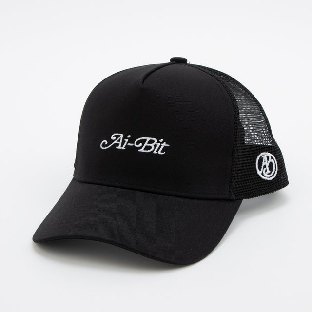 - SCRIPT LOGO MESH CAP【AI-MCP01】 （ブラック）