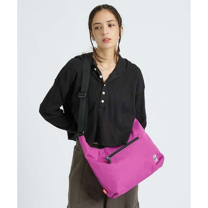 【CHUMS / チャムス】Plain Shoulder Bag/ショルダーバッ （ブラック）｜詳細画像