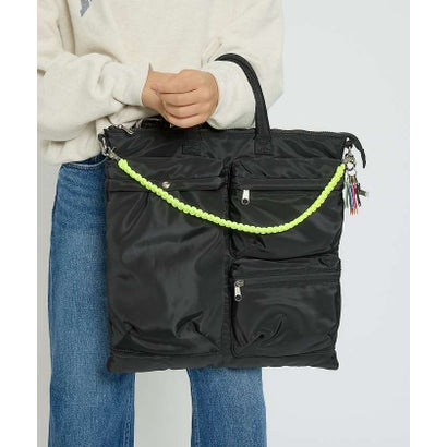 アバハウス ABAHOUSE 【cheek/チーク】4WayCodeTOTE/コードトート/C26006/4W （ブラック）｜詳細画像