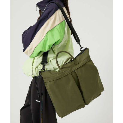 アバハウス ABAHOUSE 【PENNEY'S / ペニーズ】THE FOX HELMET BAG / ザ・ （カーキ）｜詳細画像