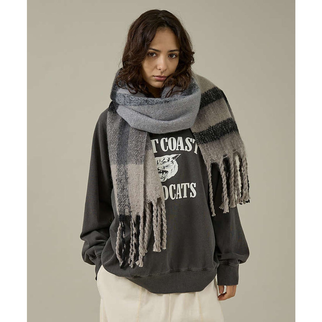 アバハウス ABAHOUSE 【Barbour / バブアー】SCARF / 大判ロング