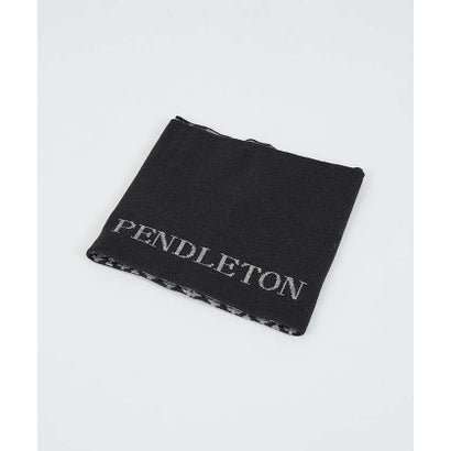 アバハウス ABAHOUSE 【PENDLETON / ペンドルトン】KNIT NECKWARMER / ニッ （ブラック）｜詳細画像