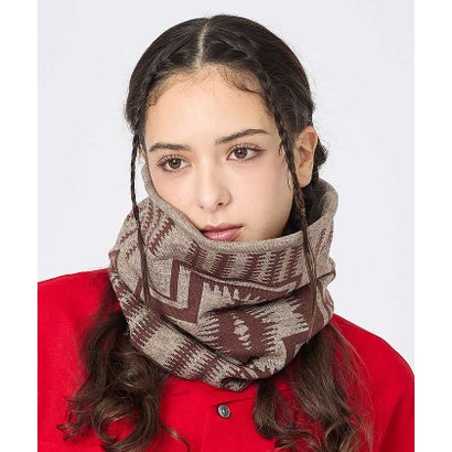 アバハウス ABAHOUSE 【PENDLETON / ペンドルトン】KNIT NECKWARMER / ニッ （ブラック）｜詳細画像