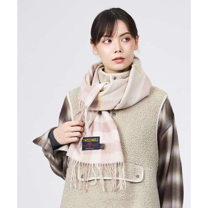 【TWEEDMILL / ツイードミル】Lambswool Scarf  / ラ （ベージュ系その他1）｜詳細画像