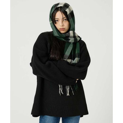 【TWEEDMILL / ツイードミル】Lambswool Scarf  / ラ （ベージュ系その他1）｜詳細画像
