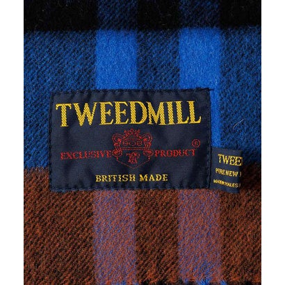 【TWEEDMILL / ツイードミル】Lambswool Scarf / ラム （グリーン系その他3）｜詳細画像