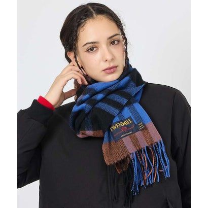 【TWEEDMILL / ツイードミル】Lambswool Scarf / ラム （グリーン系その他3）｜詳細画像