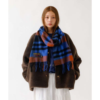 【TWEEDMILL / ツイードミル】Lambswool Scarf / ラム （グリーン系その他3）｜詳細画像