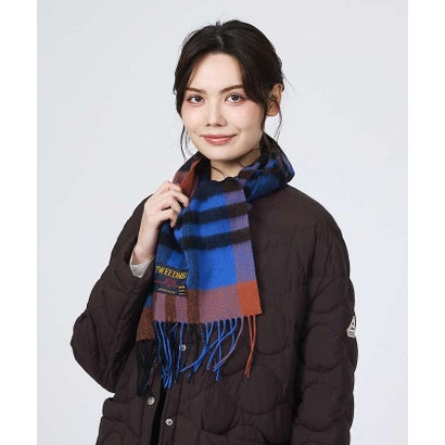 【TWEEDMILL / ツイードミル】Lambswool Scarf / ラム （グリーン系その他3）｜詳細画像