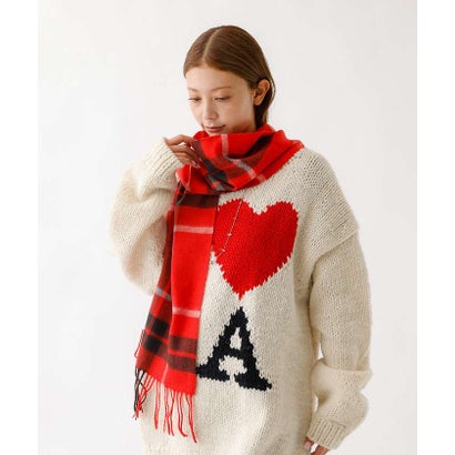 【TWEEDMILL / ツイードミル】Lambswool Scarf / ラム （グリーン系その他3）｜詳細画像