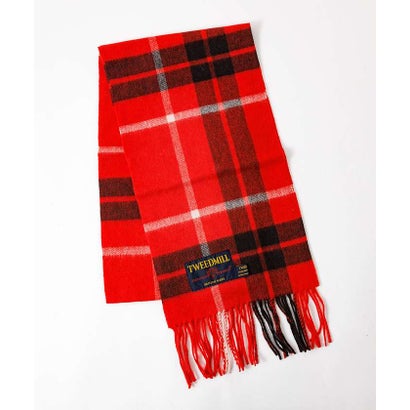 【TWEEDMILL / ツイードミル】Lambswool Scarf / ラム （グリーン系その他3）｜詳細画像