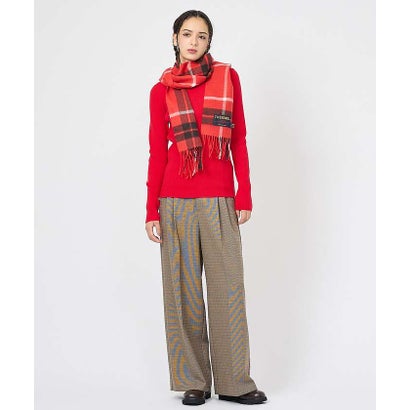 【TWEEDMILL / ツイードミル】Lambswool Scarf / ラム （グリーン系その他3）｜詳細画像