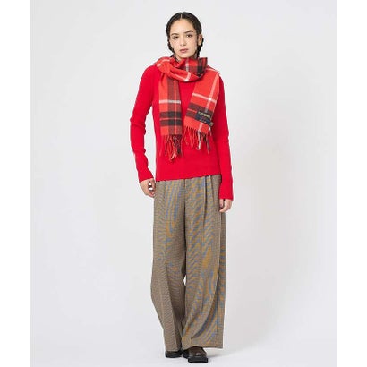 【TWEEDMILL / ツイードミル】Lambswool Scarf / ラム （グリーン系その他3）｜詳細画像