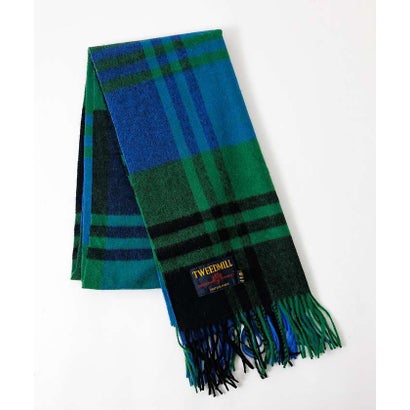 【TWEEDMILL / ツイードミル】Lambswool Scarf / ラム （グリーン系その他3）｜詳細画像