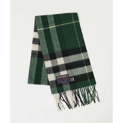 【TWEEDMILL / ツイードミル】Lambswool Scarf / ラム （グリーン系その他3）｜詳細画像