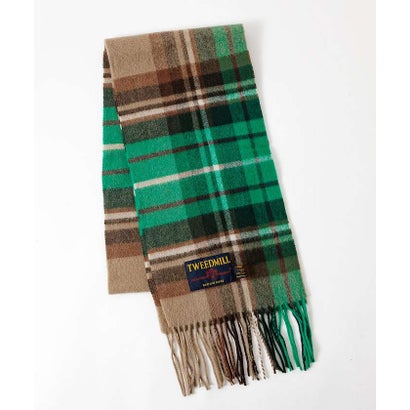 【TWEEDMILL / ツイードミル】Lambswool Scarf / ラム （グリーン系その他3）｜詳細画像