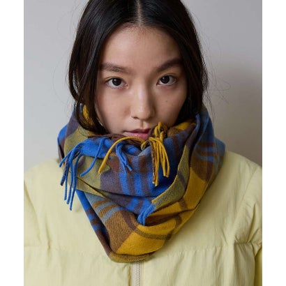 【TWEEDMILL / ツイードミル】Lambswool Scarf / ラム （グリーン系その他3）｜詳細画像