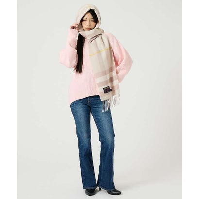 【TWEEDMILL / ツイードミル】Lambswool Scarf / ラム （グリーン系その他3）｜詳細画像