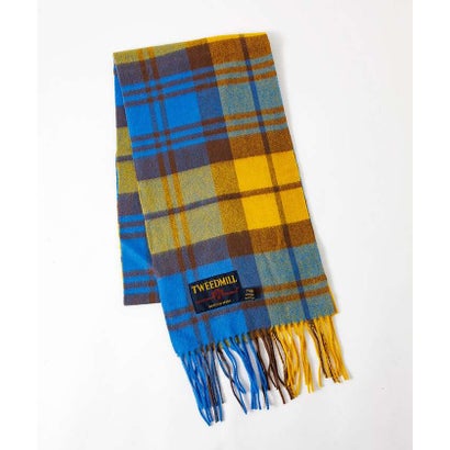 【TWEEDMILL / ツイードミル】Lambswool Scarf / ラム （グリーン系その他3）｜詳細画像