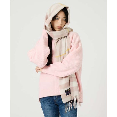 【TWEEDMILL / ツイードミル】Lambswool Scarf / ラム （グリーン系その他3）｜詳細画像