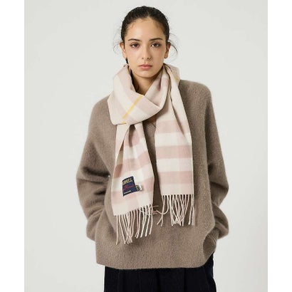 【TWEEDMILL / ツイードミル】Lambswool Scarf / ラム （グリーン系その他3）｜詳細画像