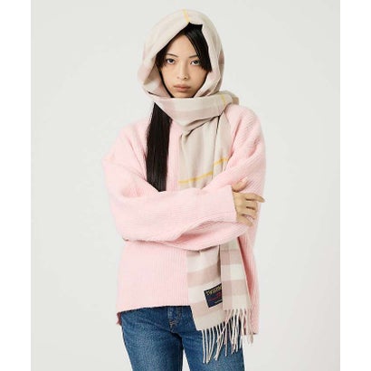 【TWEEDMILL / ツイードミル】Lambswool Scarf / ラム （グリーン系その他3）｜詳細画像